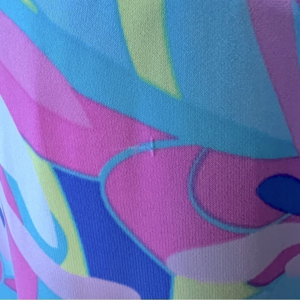 Pappagallo multi- color midi dress size medium - Picture 9 of 10
